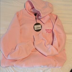 White Fox Boutique Light Pink Hoodie Sweatshirt